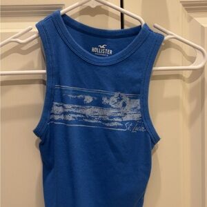 Hollister California Blue Tank Top